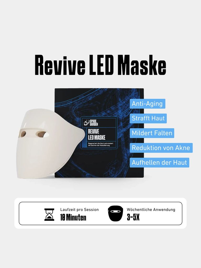 Rotlicht LED Maske Test und Testsieger