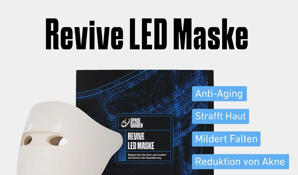 Rotlicht LED Maske Test und Testsieger